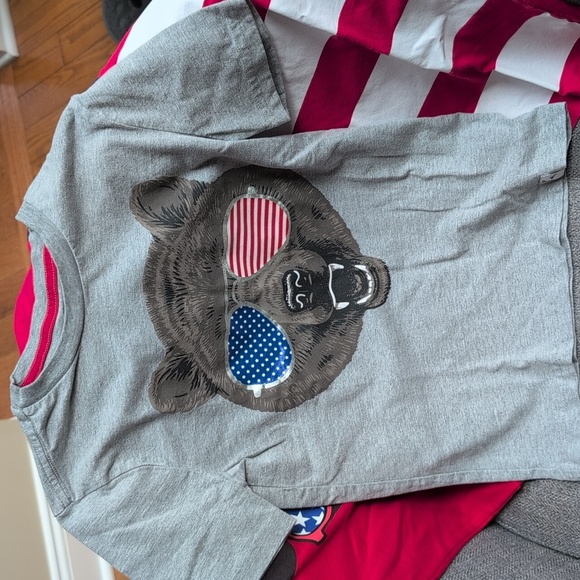 Boys Patriotic T-Shirt Bundle Size M - Picture 3 of 7